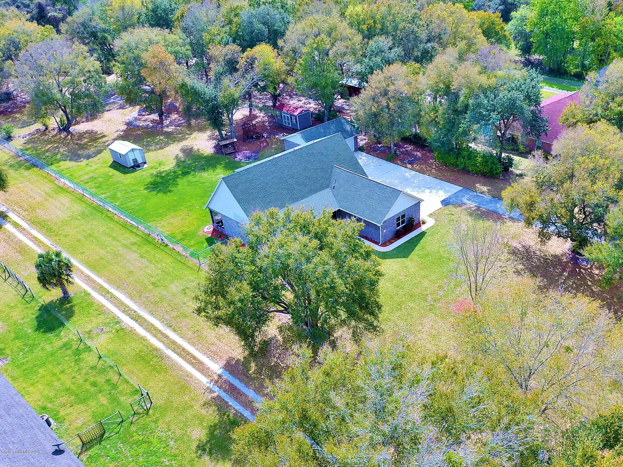 3445 Carter Road Mims, FL 32754 - Photo 33 of 38 Aerial