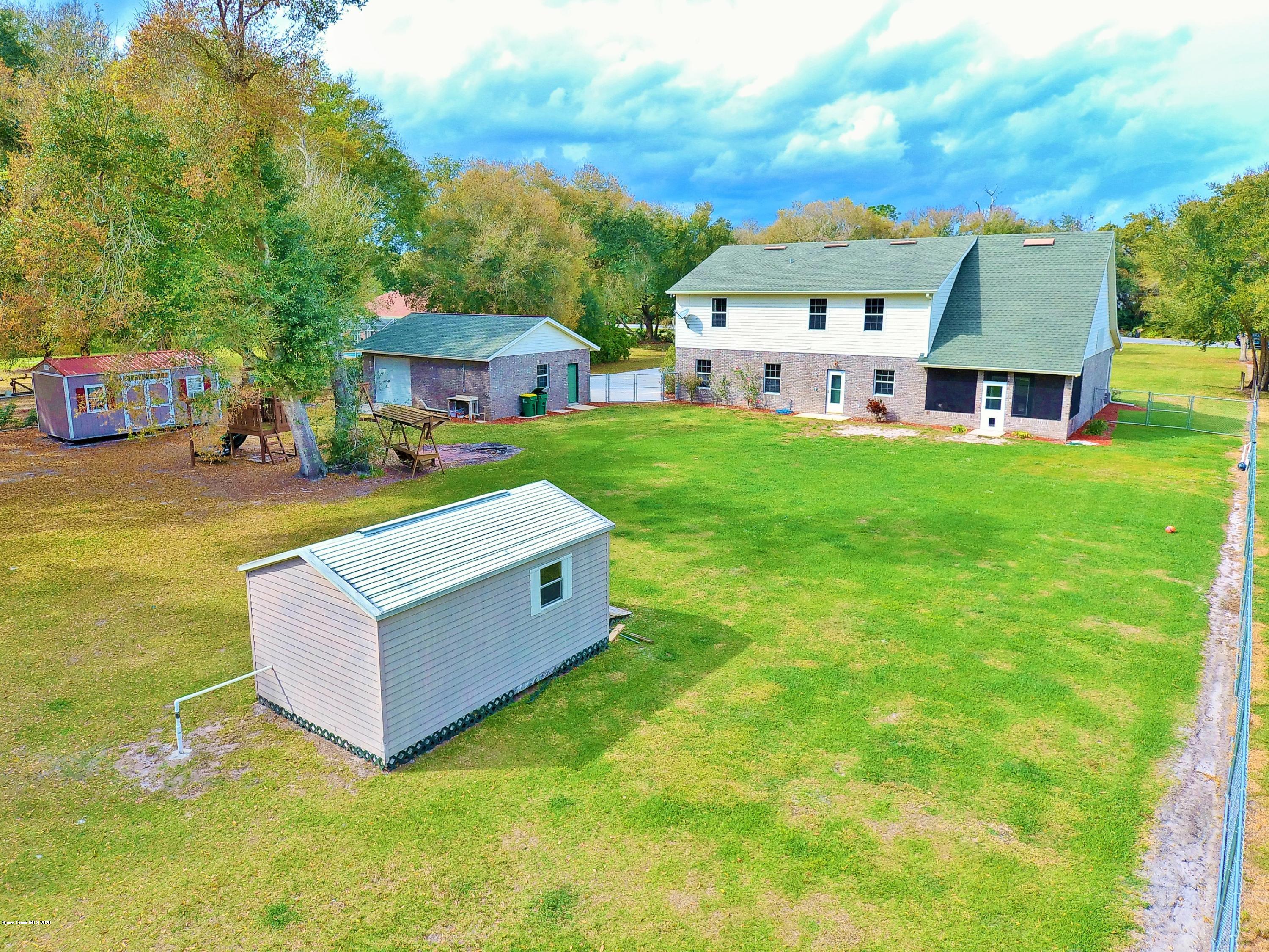 3445 Carter Road Mims, FL 32754 - Photo 6 of 38 Aerial Rear