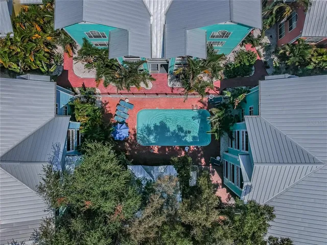 a view of a garden with flowers