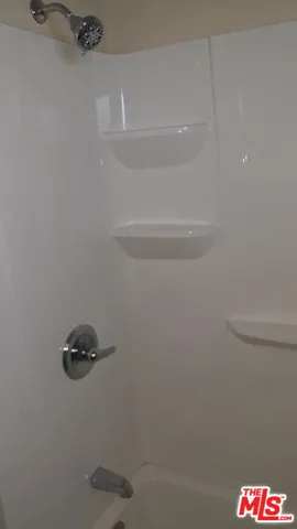 a close up view of racks on the wall