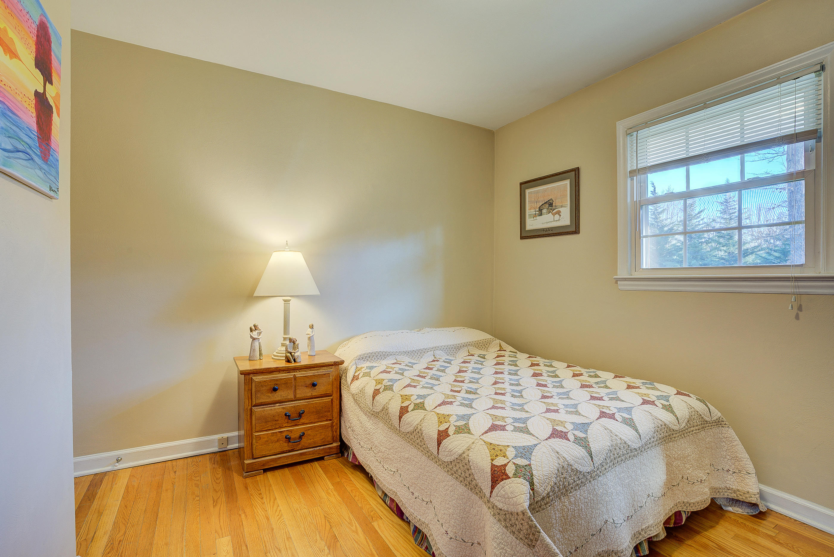 1905 Burma Road Salem, VA 24153 - Photo 16 of 26 a bedroom with a bed and wooden floor