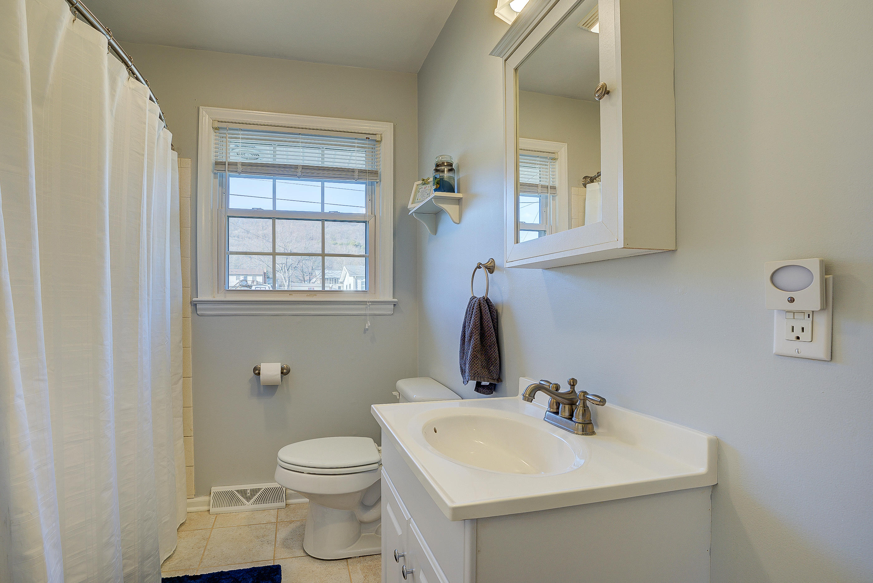 1905 Burma Road Salem, VA 24153 - Photo 18 of 26 a bathroom with a sink toilet and mirror