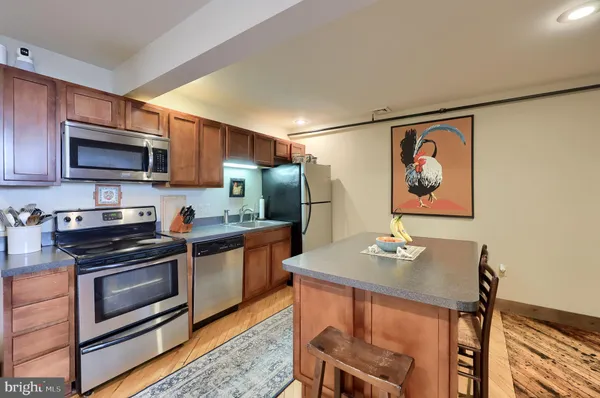 a room with storage and utility