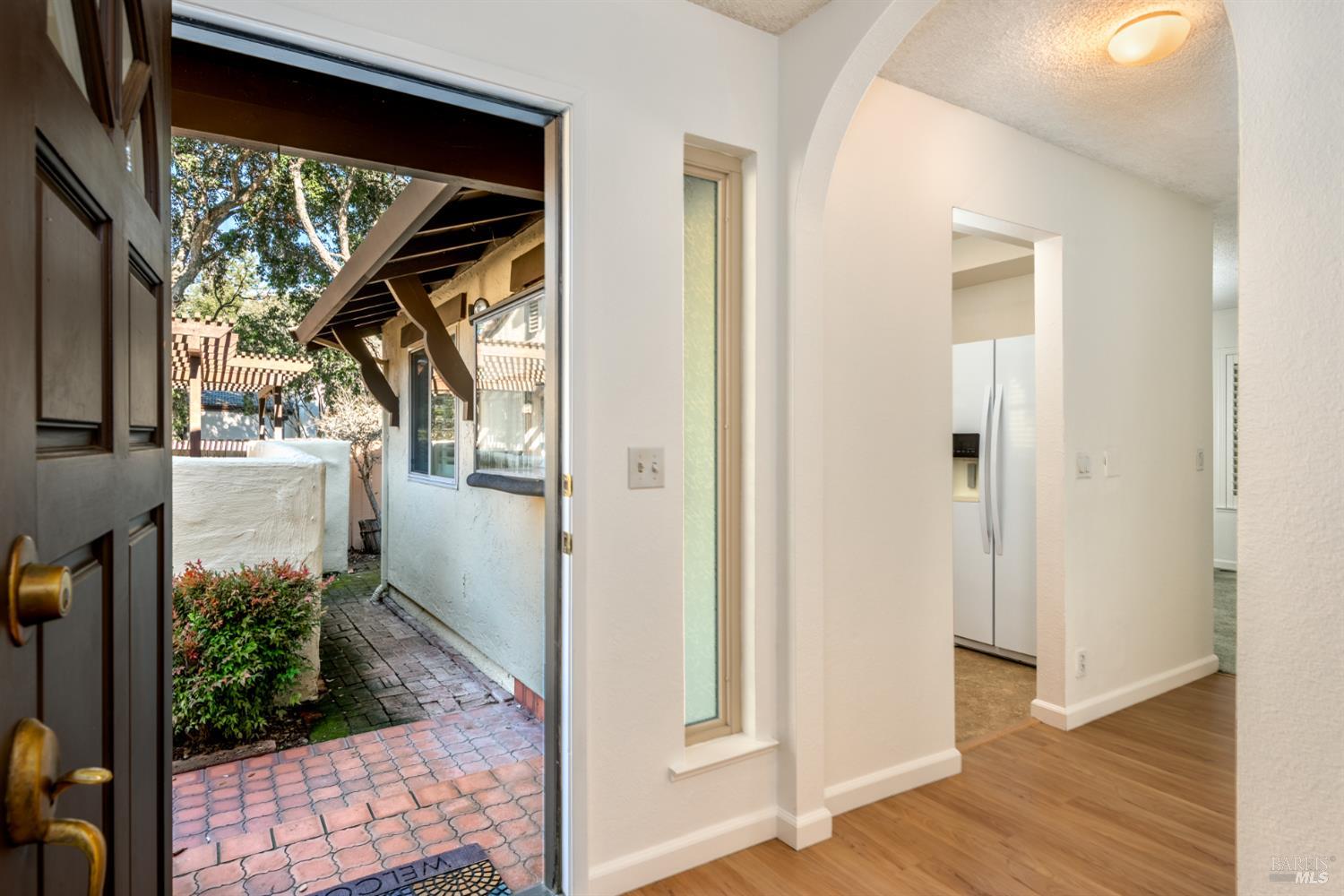 826 Adobe Drive Santa Rosa, CA 95404 - Photo 8 of 32 a view of front door and wooden floor