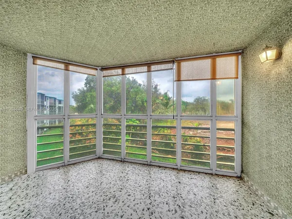 a view of a room with window