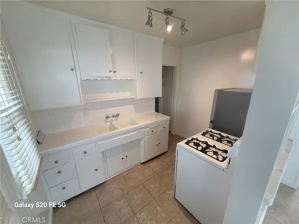 a room with storage and utility