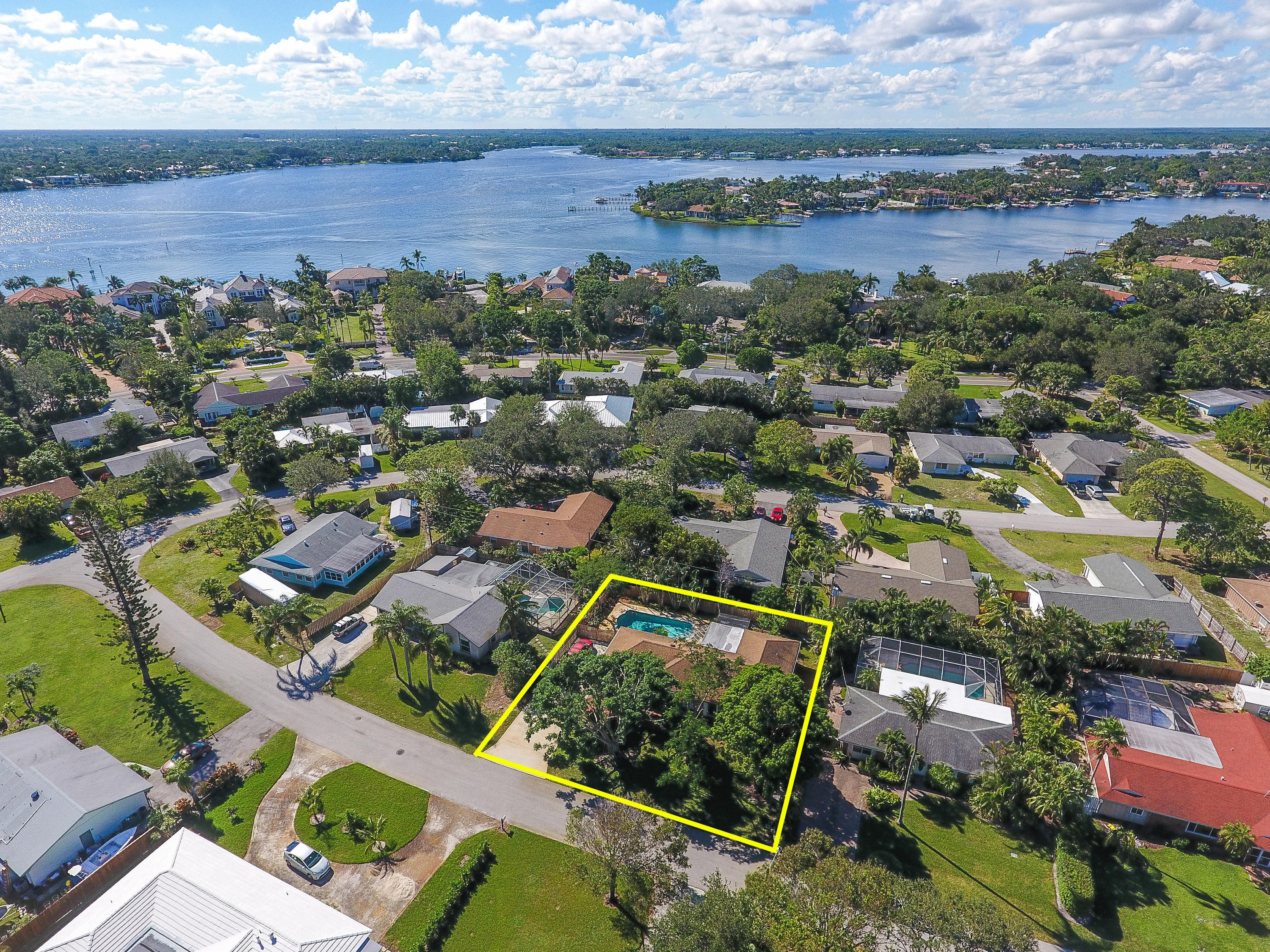 1512 Donald Road Jupiter, FL 33469 - Photo 54 of 57 an aerial view of multiple house