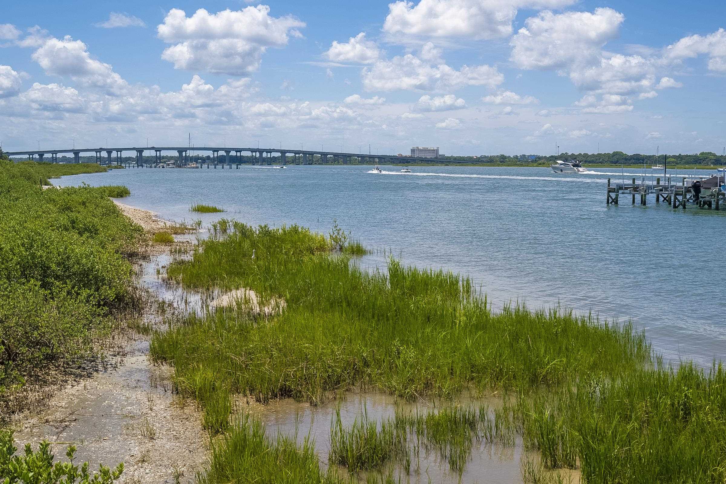 113 Spoonbill Point Court St. Augustine, FL 32080 - Photo 50 of 52 a view of a lake with houses in the back