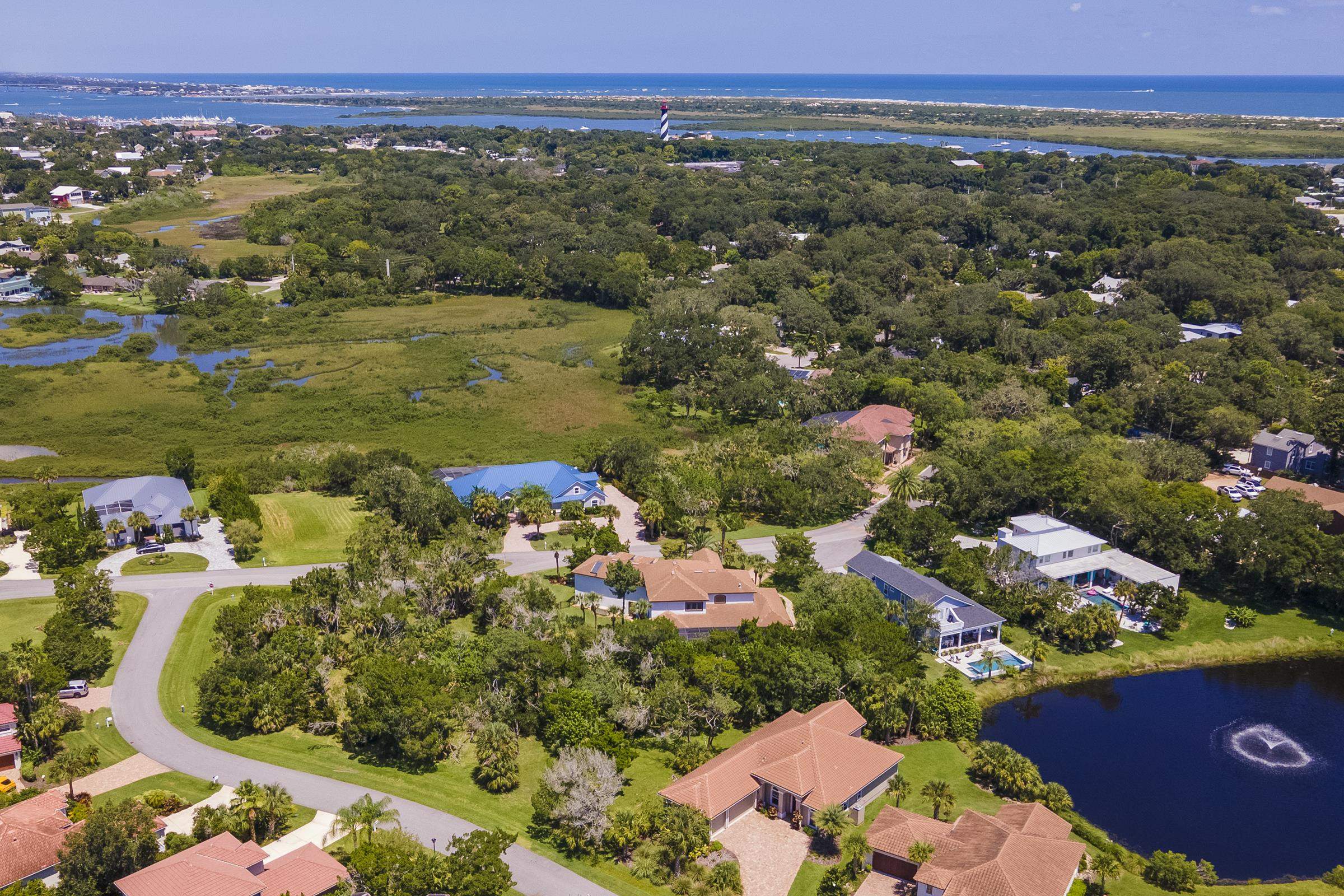 113 Spoonbill Point Court St. Augustine, FL 32080 - Photo 6 of 52 a view of a city and mountains ocean view