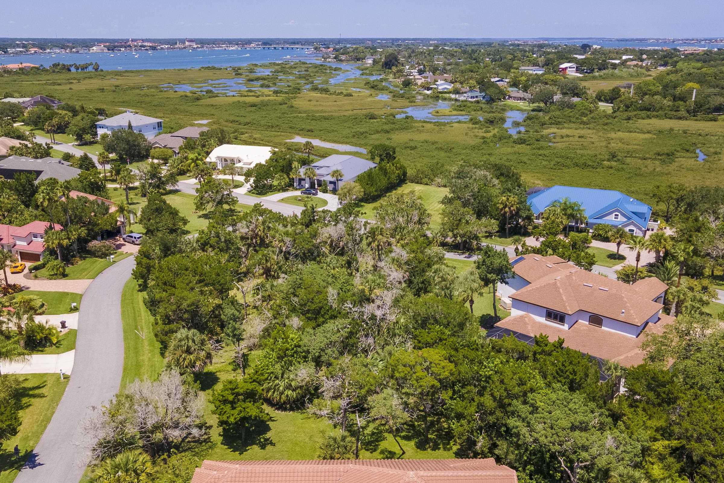 113 Spoonbill Point Court St. Augustine, FL 32080 - Photo 7 of 52 an aerial view of residential houses with outdoor space