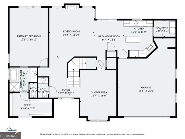 a picture of a floor plan