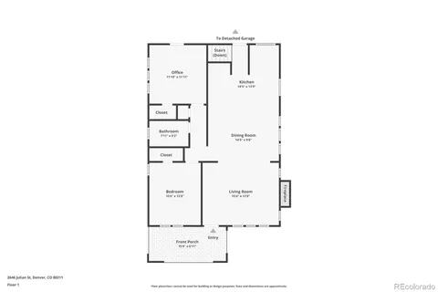 $830,000 | 2646 Julian Street, Denver, CO 80211