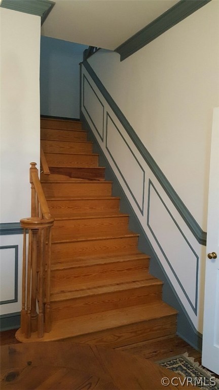 3170 Duke Road Powhatan, VA 23139 - Photo 14 of 27 Staircase to second level
