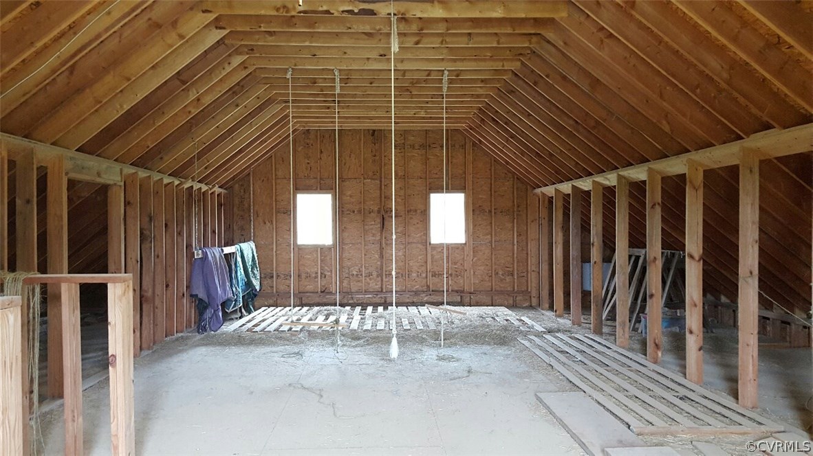 3170 Duke Road Powhatan, VA 23139 - Photo 22 of 27 full hay loft, lots of storage!