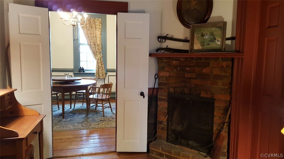 3170 Duke Road Powhatan, VA 23139 - Photo 10 of 27 anther view from sitting room to dining room