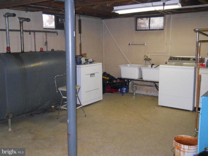 Laundry Area in Basement
