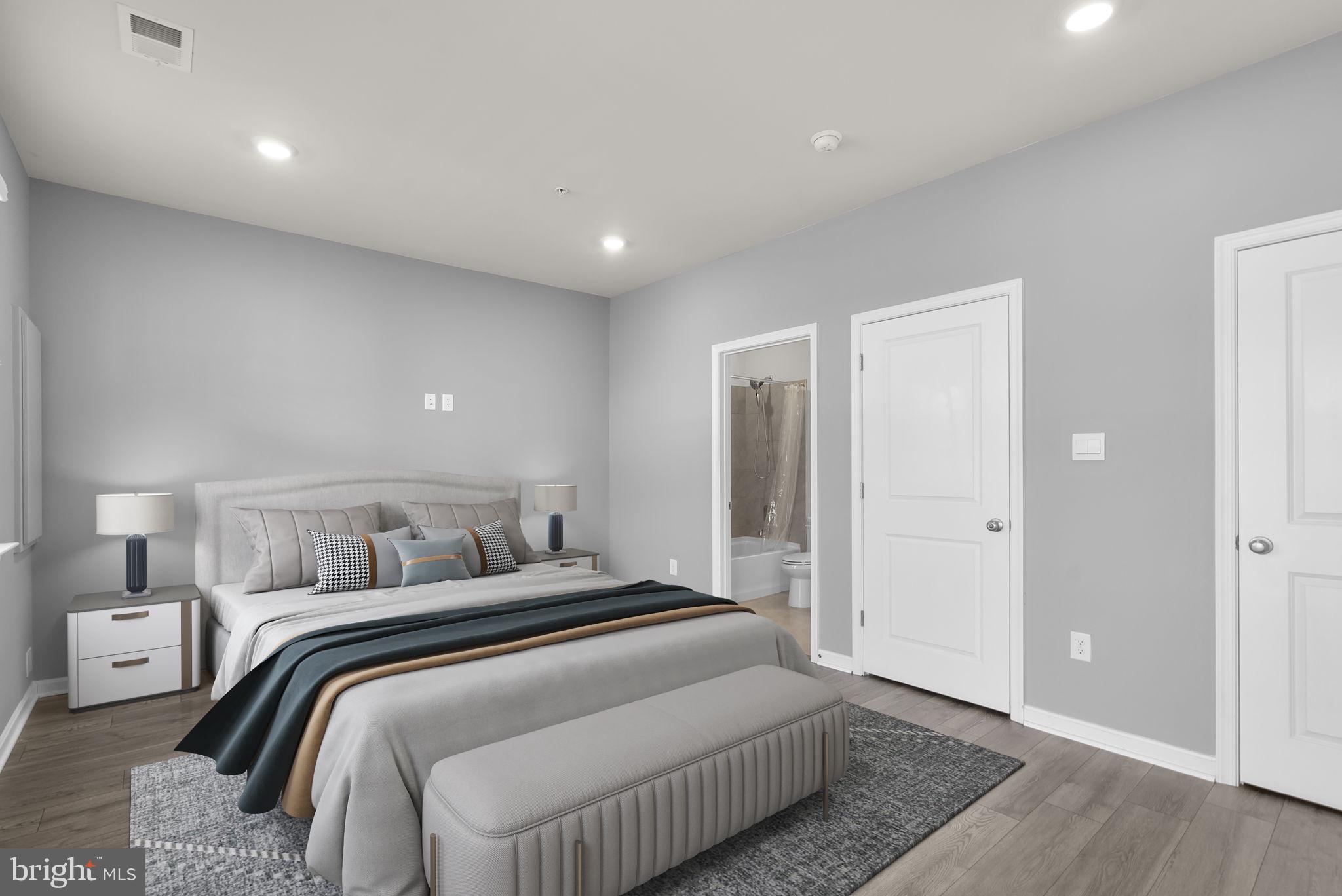 861 Amity Street Frederick, MD 21701 - Photo 37 of 48 Virtual Staged Lower Level Bedroom