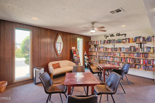 a view of a city with mountains in the background