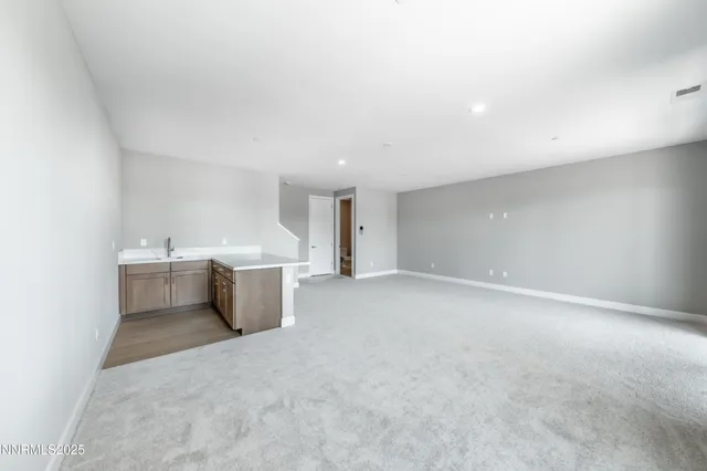 a close view of closet