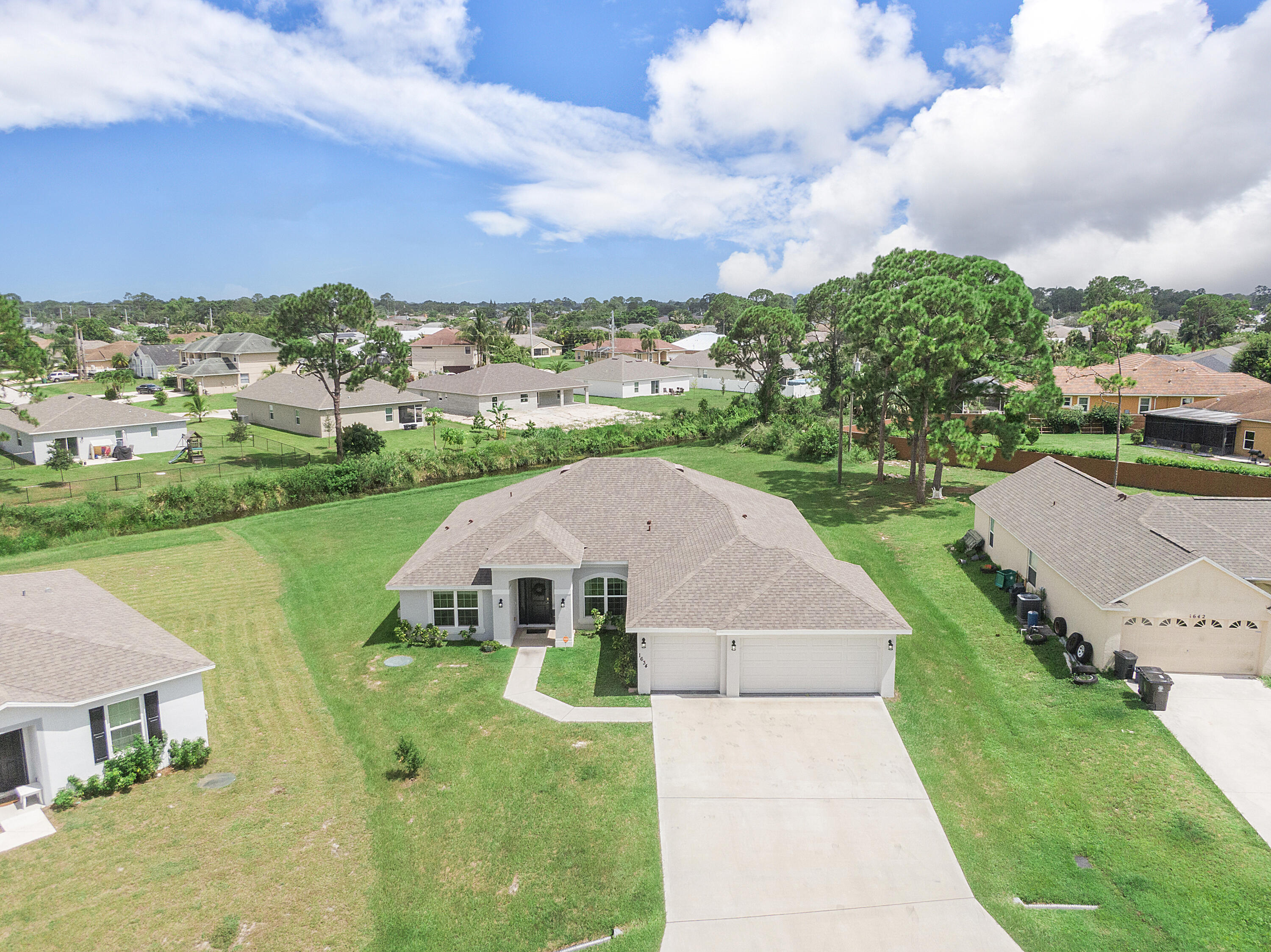 1634 Southwest Malmo Road Port St. Lucie, FL 34953 - Photo 25 of 33 Aerial View