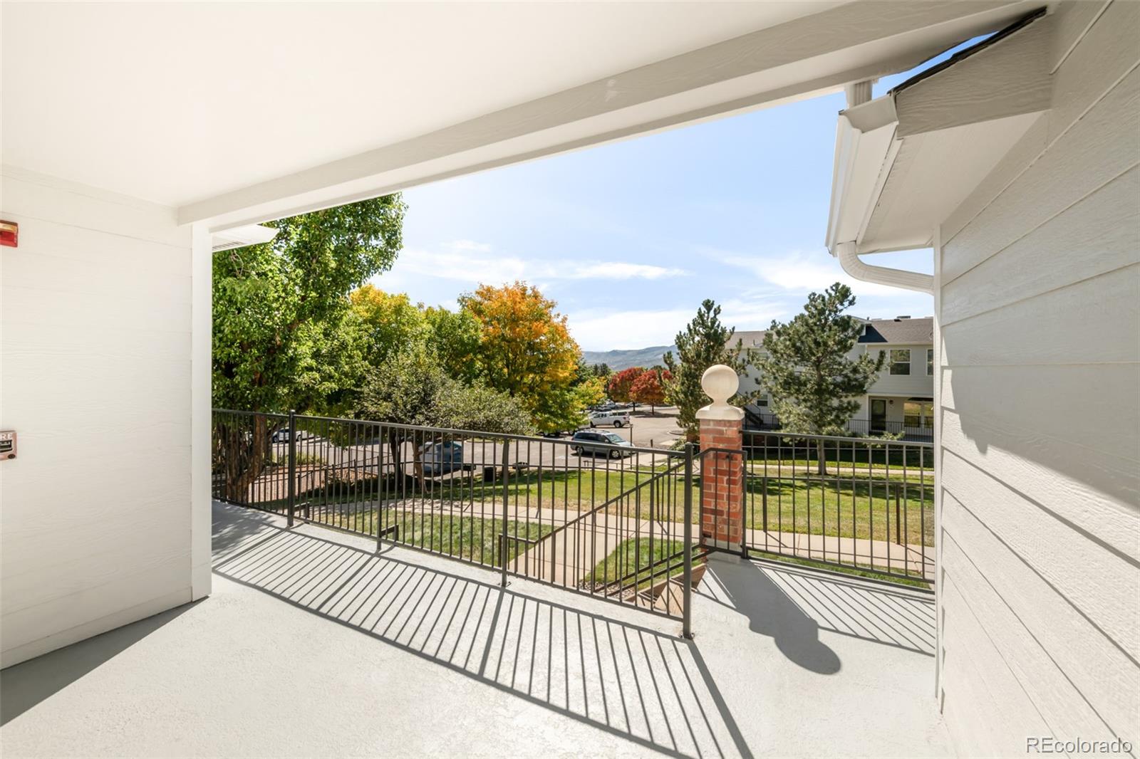 1650 South Deframe Street, Unit B5 Lakewood, CO 80228 - Photo 22 of 40 a view of a balcony