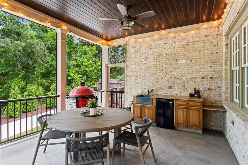 2630 Old Atlanta Road Cumming, GA 30041 - Photo 55 of 87 a view of a dining room with furniture window and outside view