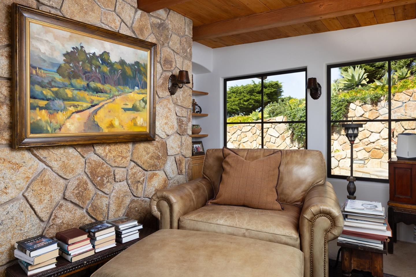 31453 Highway 1 Carmel, CA 93923 - Photo 37 of 58 a living room with furniture and a large window