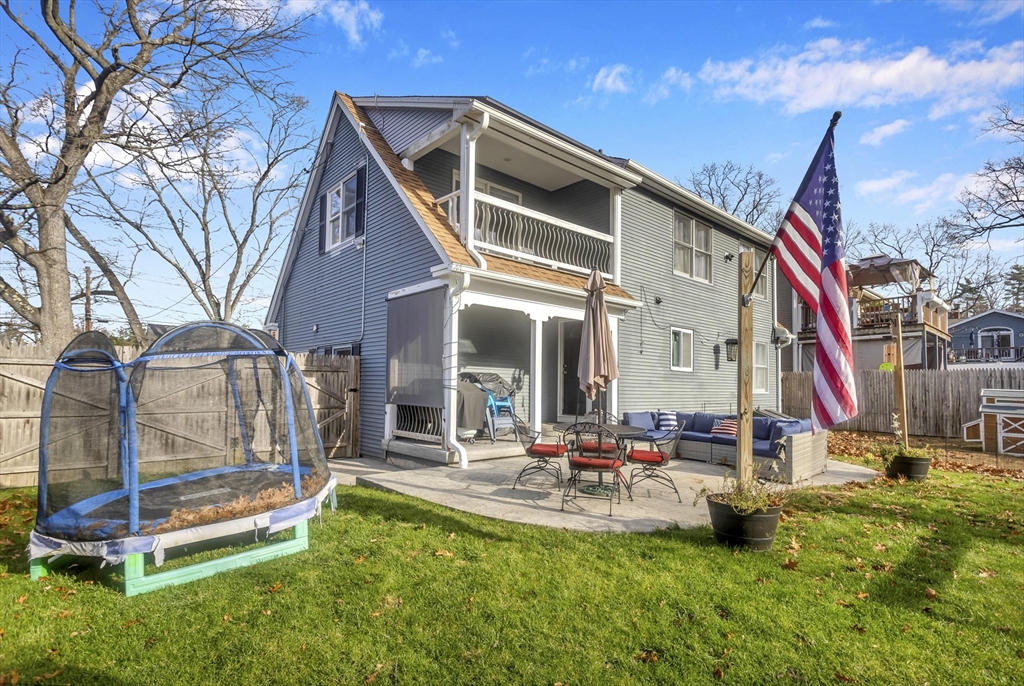 21 Brentwood Street Springfield, MA 01108 - Photo 38 of 41 a view of a house with a backyard and a slide