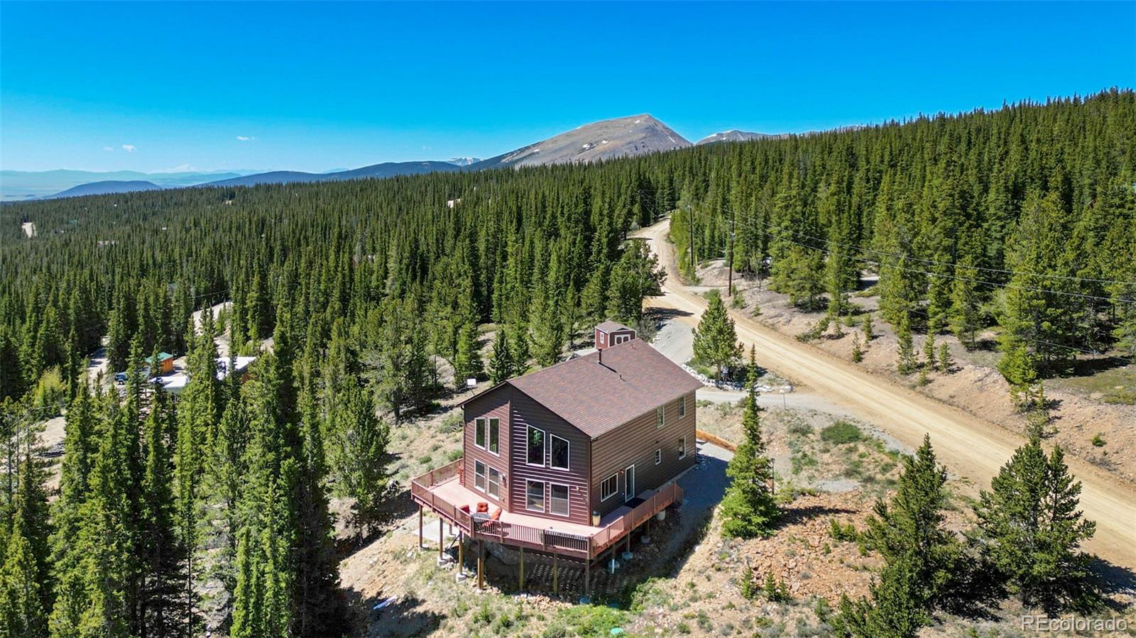 378 Silver Heels Circle Fairplay, CO 80440 - Photo 22 of 40 a view of a terrace with a garden