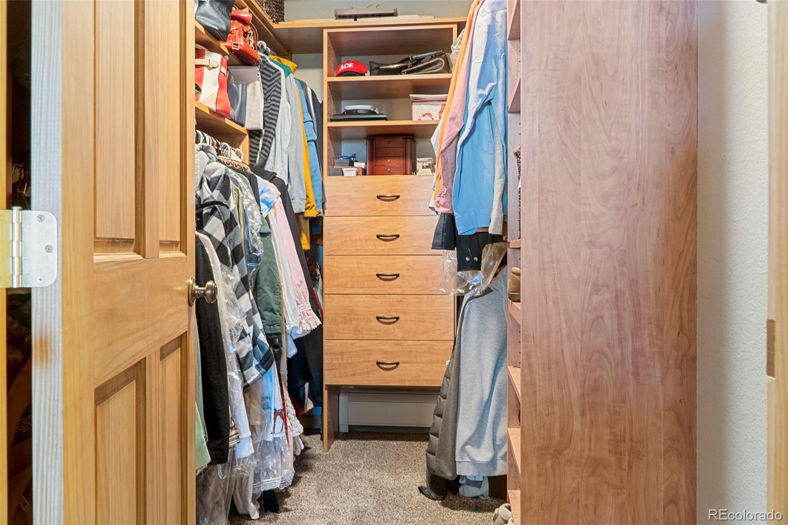 378 Silver Heels Circle Fairplay, CO 80440 - Photo 34 of 40 a view of walk in closet with clothes
