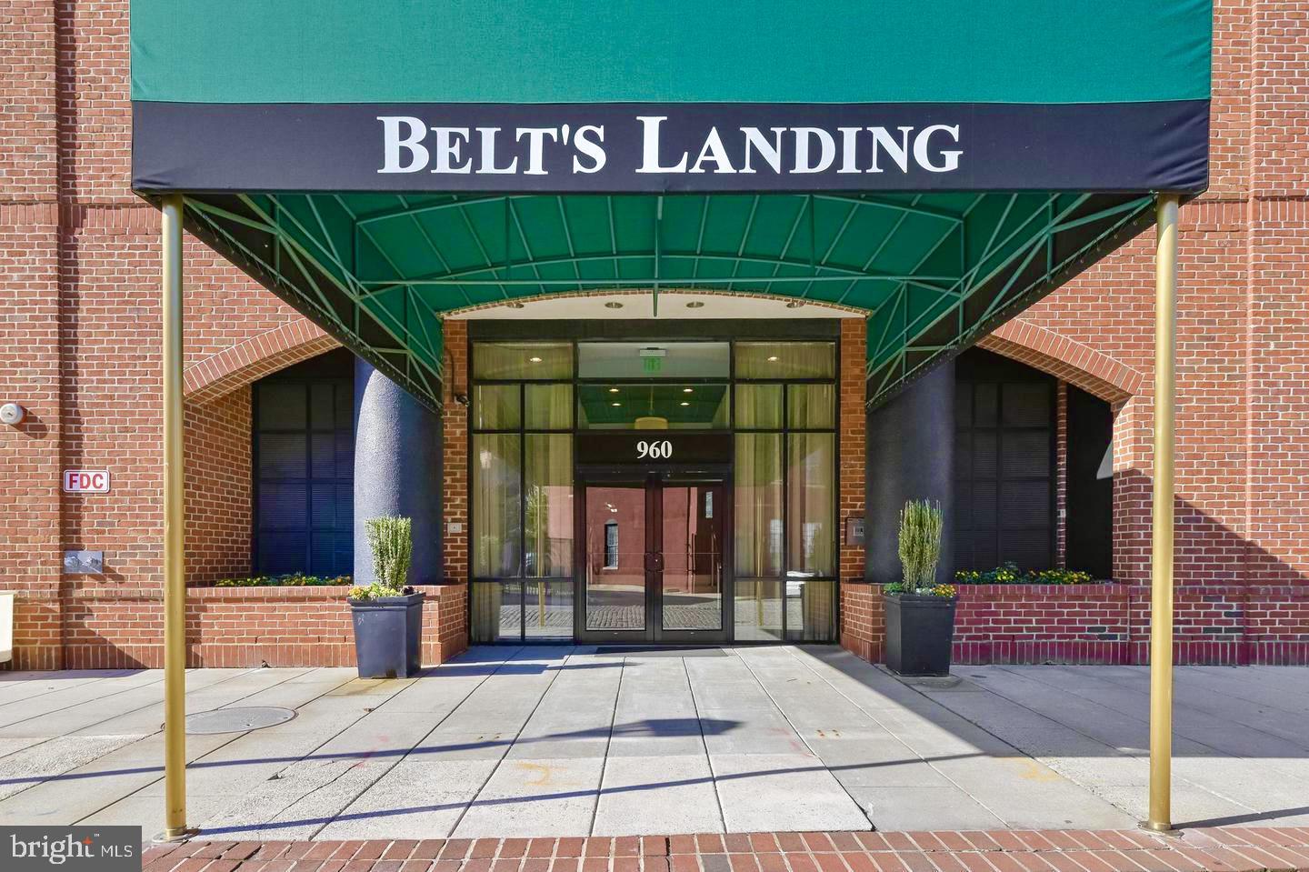 960 Fell Street, Unit 609 Baltimore, MD 21231 - Photo 6 of 45 a view of a entryway door