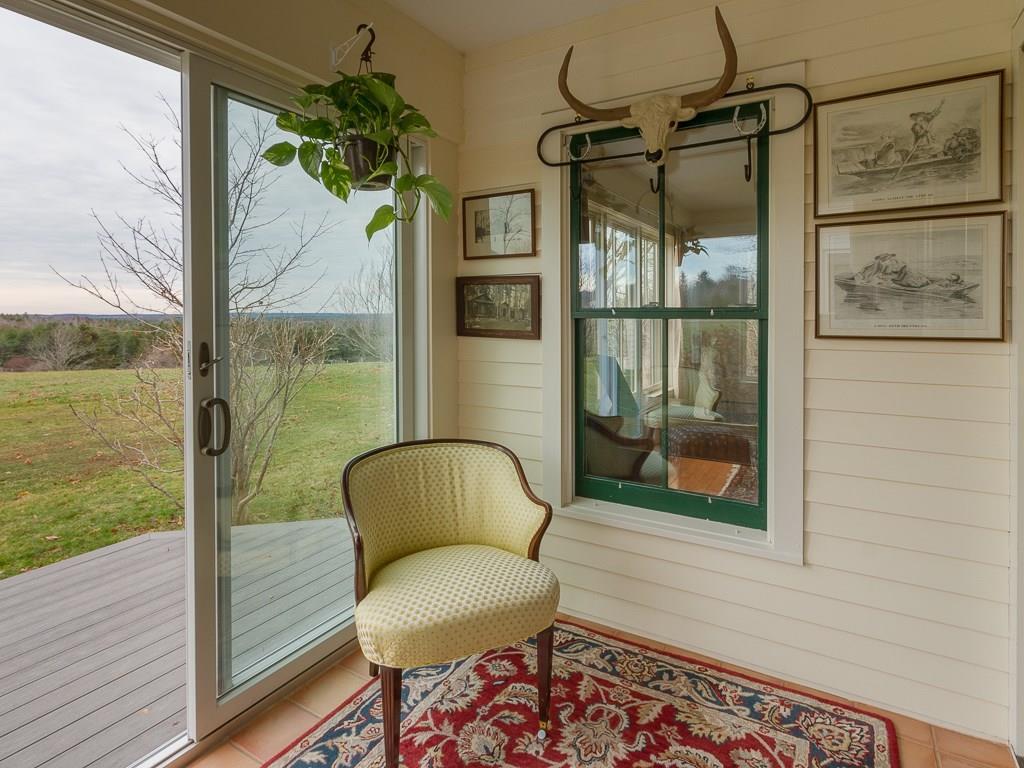 44 Youngs Mountain Road, Unit 2 Bar Harbor, ME 04609 - Photo 15 of 35 Sun room opens onto a deck
