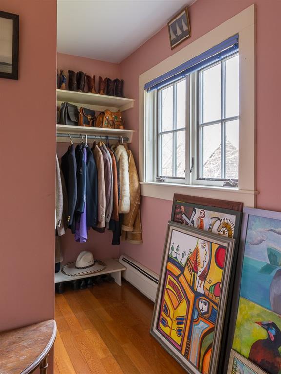 44 Youngs Mountain Road, Unit 2 Bar Harbor, ME 04609 - Photo 26 of 35 Master Bedroom walk-in closet
