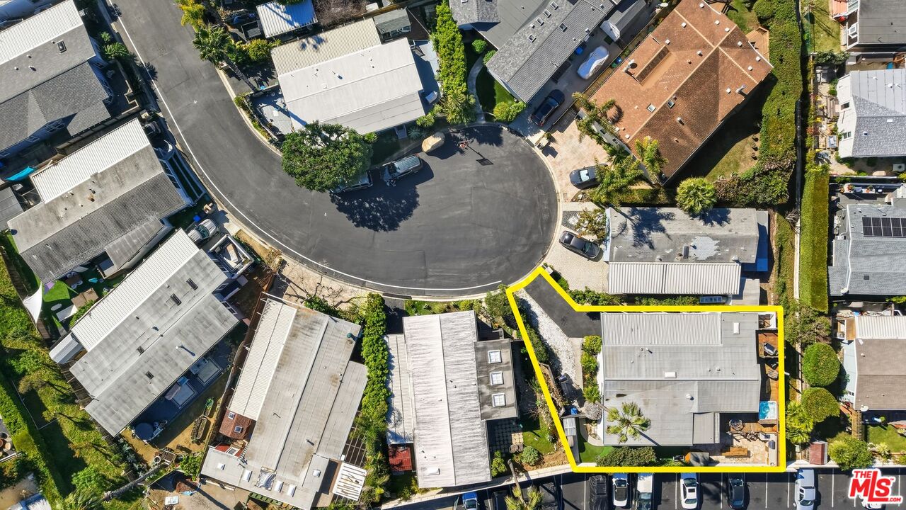 29500 Heathercliff Road, Unit 87 Malibu, CA 90265 - Photo 49 of 58 an aerial view of a house with a swimming pool