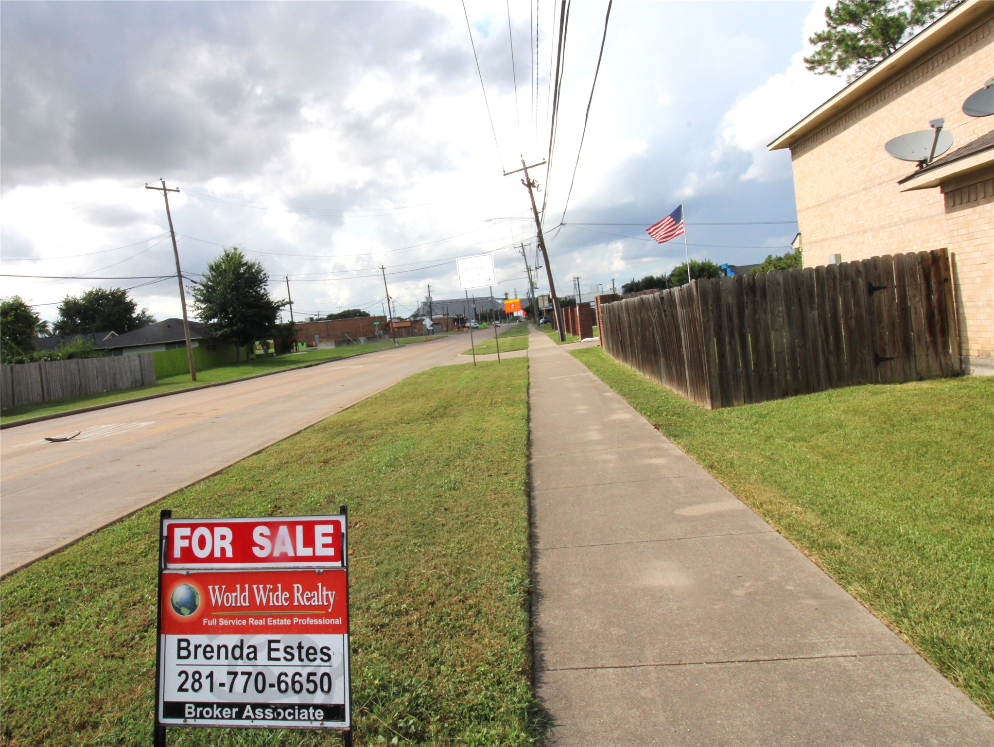 1101 Wilson Drive Rosenberg, TX 77471 - Photo 38 of 38 VIEW SHOWS SIDE YARD OUTSIDE FENCE WELCOME HOME!!