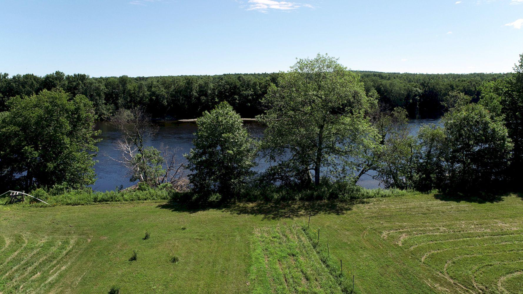 110 Patterson Bridge Road North Anson, ME 04958 - Photo 8 of 94 Aerial view of River