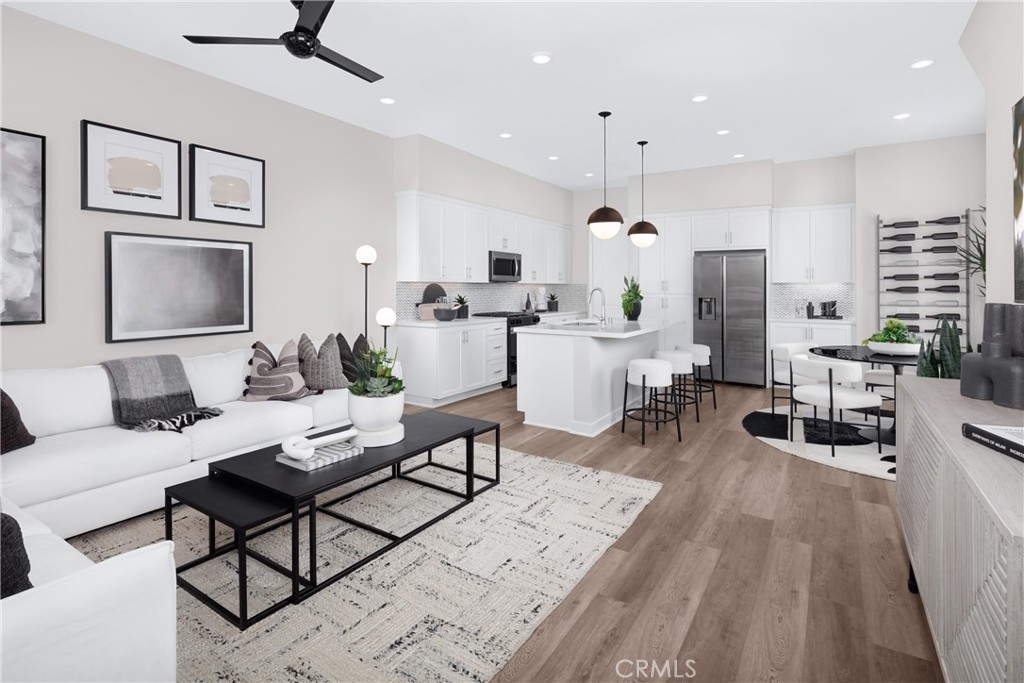 226 Roma Court Walnut, CA 91789 - Photo 2 of 16 a living room with furniture and a wooden floor