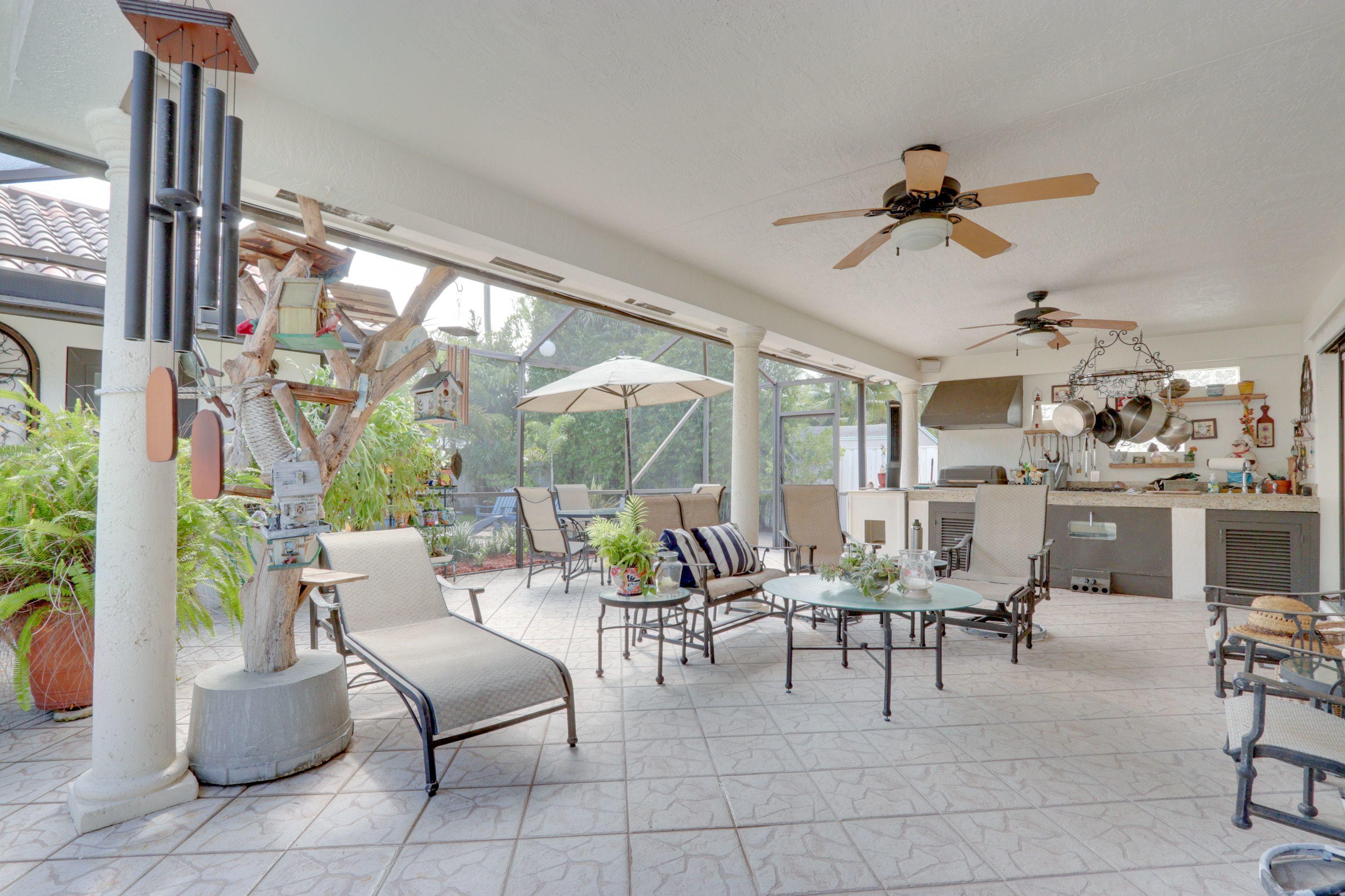 340 Southwest 2nd Street Boca Raton, FL 33432 - Photo 24 of 30 Large Under Roofed Patio