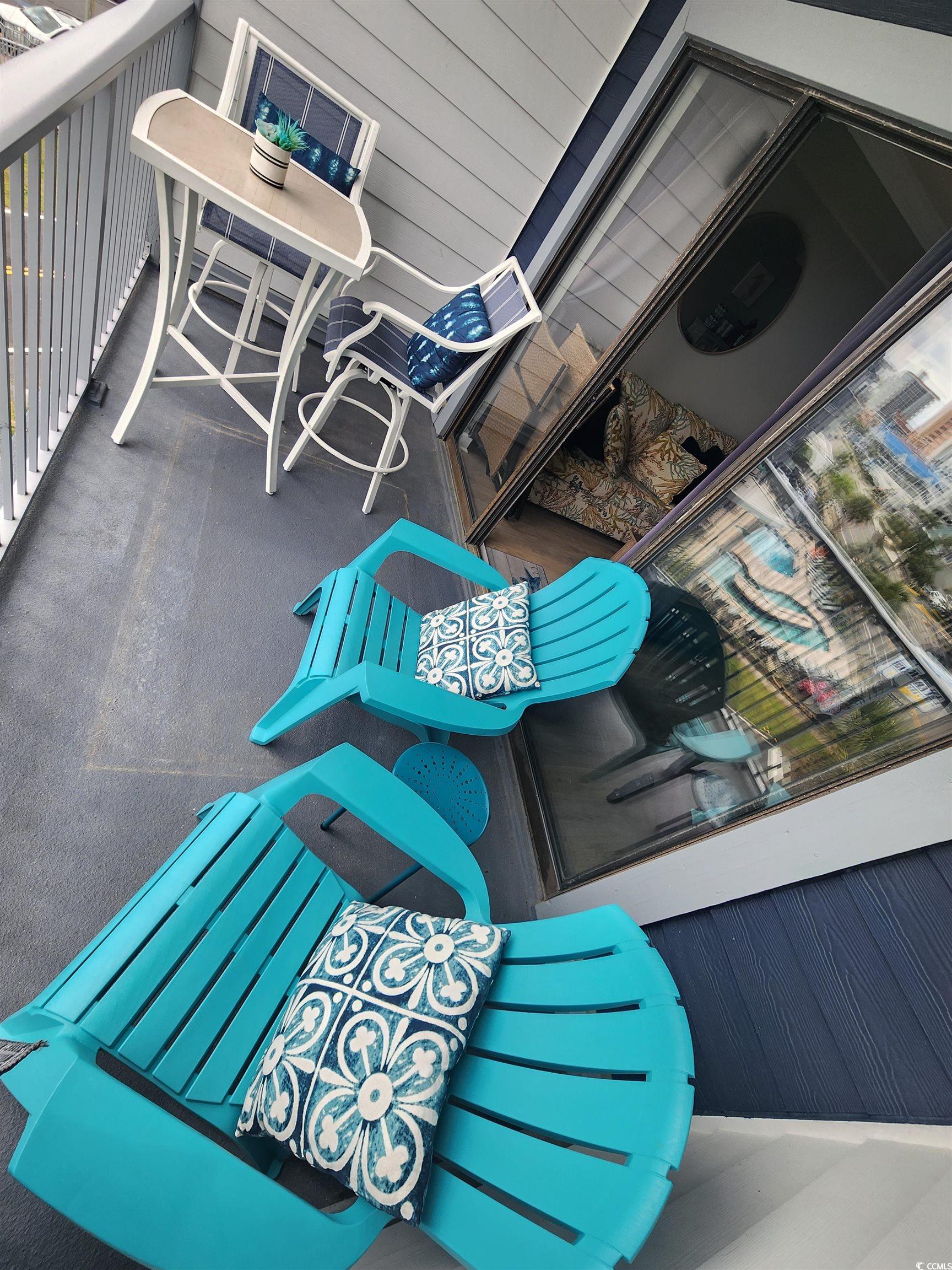 1906 South Ocean Boulevard, Unit 310B Myrtle Beach, SC 29577 - Photo 16 of 34 View of balcony