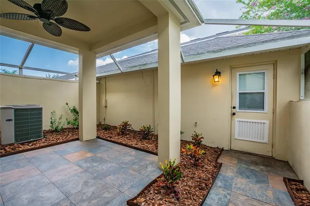 a view of outdoor seating area