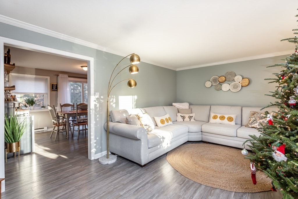 9 Village Way, Unit F Norton, MA 02766 - Photo 5 of 20 a living room with furniture and a potted plant