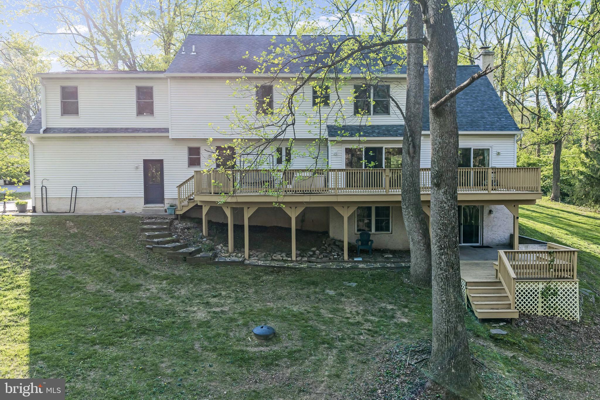 522 Ridge Drive Lincoln University, PA 19352 - Photo 54 of 63 a view of a house with a yard porch and furniture