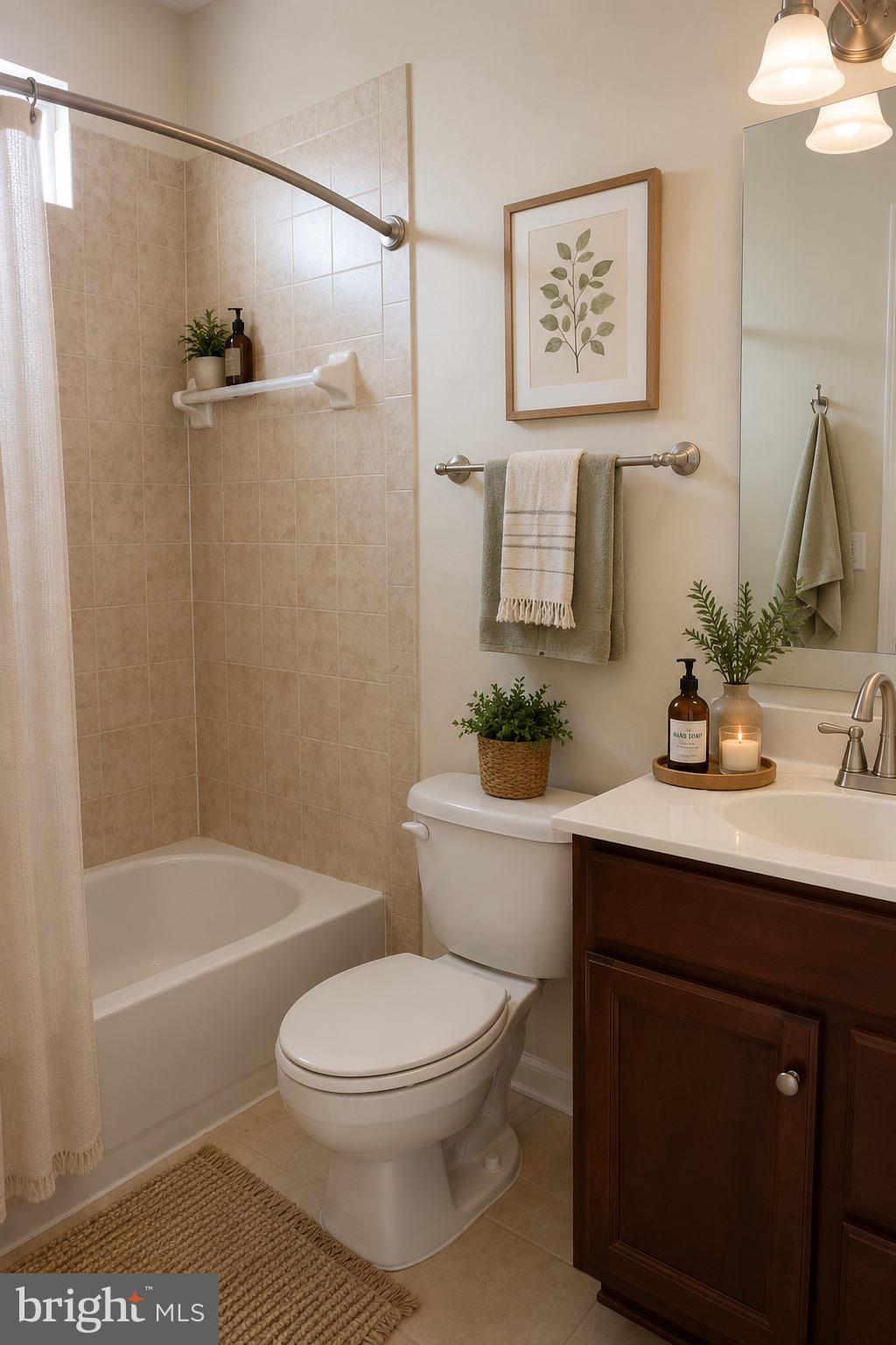 19400 Front Street Leesburg, VA 20176 - Photo 5 of 20 Serene bathroom with natural accents.