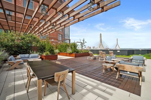 a outdoor space with chairs