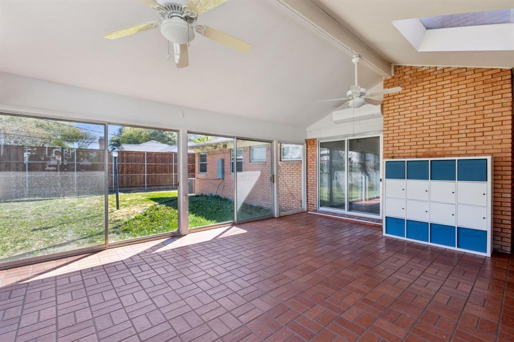 10510 Gooding Drive Dallas, TX 75229 - Photo 6 of 14 a view of porch with a backyard