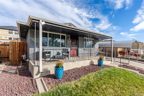 a view of living room and patio