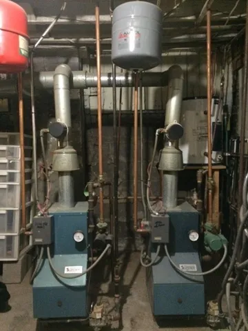 a view of water heater room