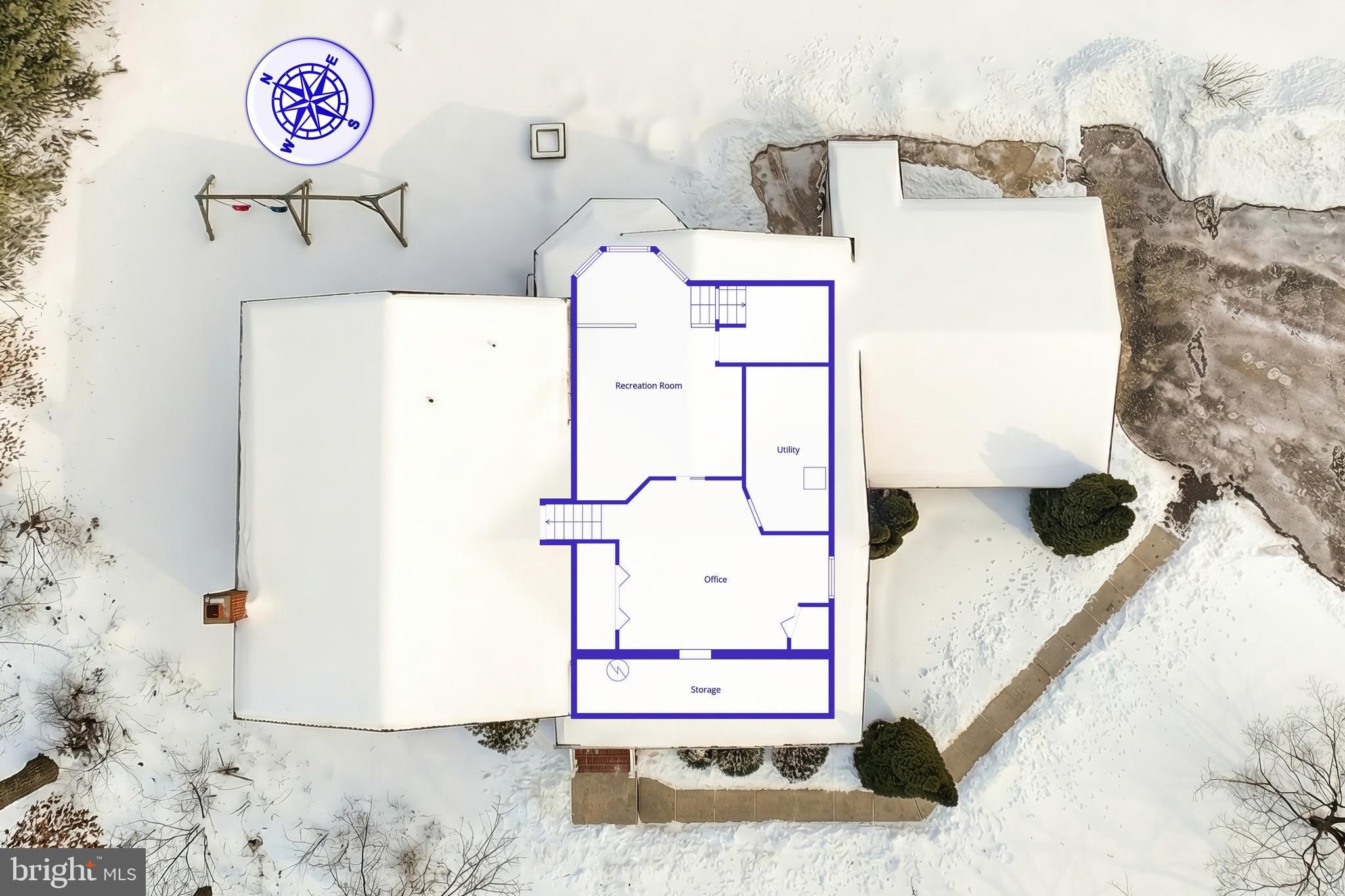 13525 Center Road Stewartstown, PA 17363 - Photo 59 of 59 Lower level floor plan