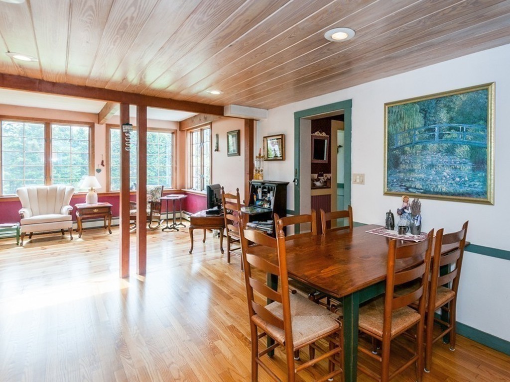 17 Clinton Street Hopkinton, MA 01748 - Photo 10 of 27 a dining room with furniture window and wooden floor