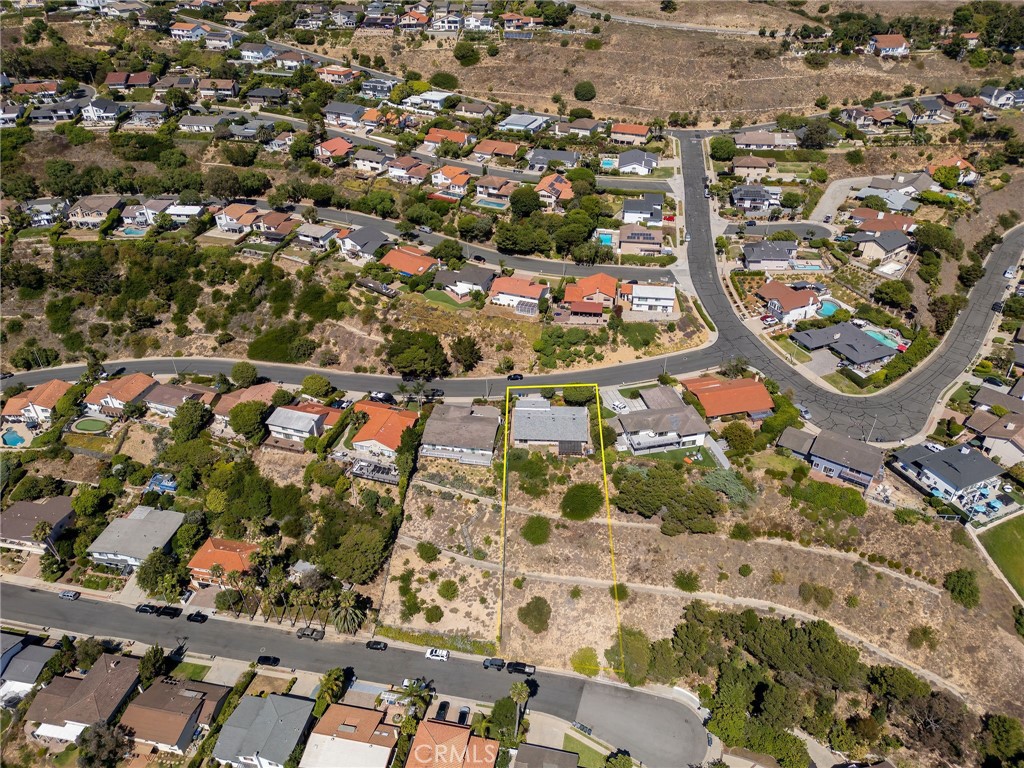 3418 Seaglen Drive Rancho Palos Verdes, CA 90275 - Photo 41 of 42 an aerial view of residential houses with outdoor space